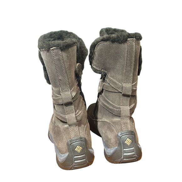 Columbia Namara  WaterResistant Omni-Grip Suede women's Snow  boot size 9 - Picture 3 of 9